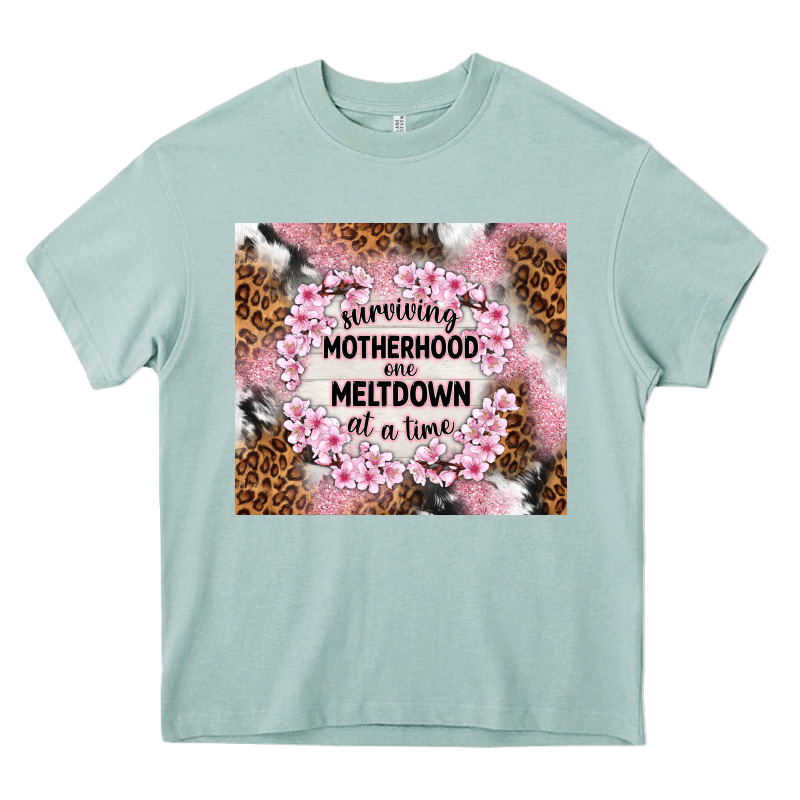 Surviving Motherhood One Meltdown At The Time Heavy Core Tee by TumblerDesignByShophia | Teevron