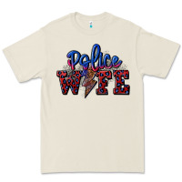 Bone police wife with lightning bolt Premium Tee - CowGirlArtShop