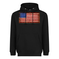 Black American flag Heavyweight Hoodie - JahusDesignShop