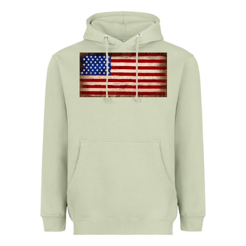 American Flag Heavyweight Hoodie by JahusDesignShop | Teevron