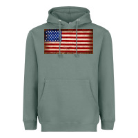 Sage American flag Heavyweight Hoodie - JahusDesignShop