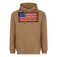 Toasted Coconut American flag Heavyweight Hoodie - JahusDesignShop