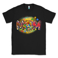 Black autism mom Classic Tee - CowGirlArtShop