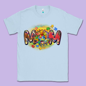 Autism Mom Classic Tee Designed By Cowgirlartshop