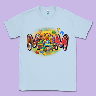 Autism Mom Classic Tee Designed By Cowgirlartshop