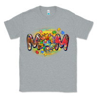 Heather Grey autism mom Classic Tee - CowGirlArtShop