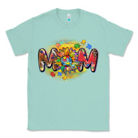 Seafoam autism mom Classic Tee - CowGirlArtShop