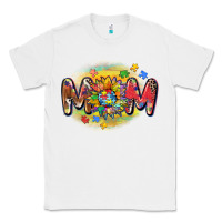 White autism mom Classic Tee - CowGirlArtShop