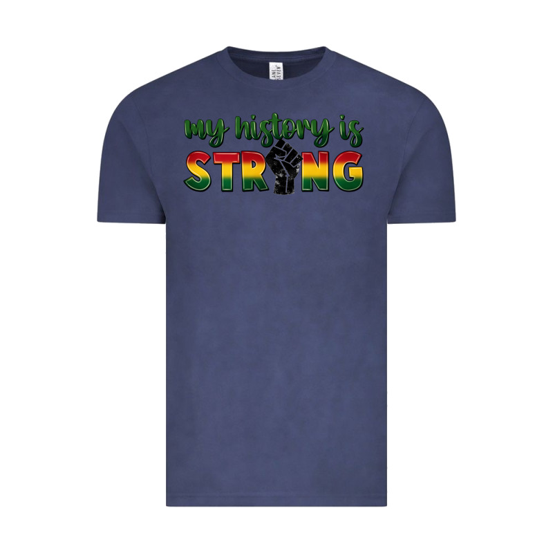 My History Is Strong Vintage Tee by FaDigitalArtStudio | Teevron