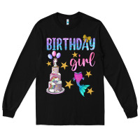 Black birthday girl Long Sleeve Tee - BundleAndBundleShop