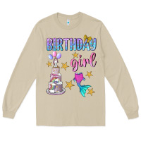 Mushroom birthday girl Long Sleeve Tee - BundleAndBundleShop
