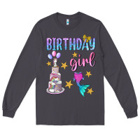 Smoke birthday girl Long Sleeve Tee - BundleAndBundleShop