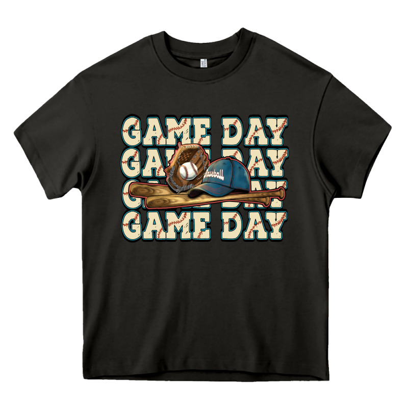 Game Day Baseball Heavy Core Tee by HowdyJamesFarm | Teevron