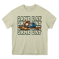 Mossy game day baseball Heavy Core Tee - HowdyJamesFarm