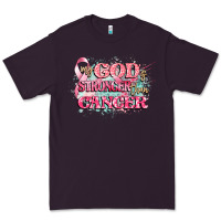 Plum my god is stronger than cancer Premium Tee - CowGirlArtShop