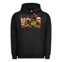 Pigment Black Christmas coffee cups with Labrador Urban Hoodie - RanaPortraitStore