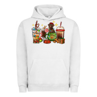 Pigment Lunar Rock Christmas coffee cups with Labrador Urban Hoodie - RanaPortraitStore