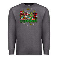 Charcoal Heather feliz navidad Premium Sweatshirt - JahusDesignShop