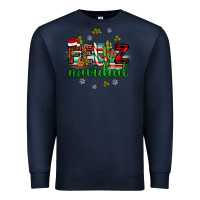 Navy feliz navidad Premium Sweatshirt - JahusDesignShop
