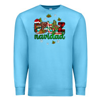 Ocean Blue feliz navidad Premium Sweatshirt - JahusDesignShop