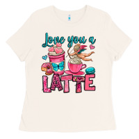 Bone love you a latte Ladies Tee - OliviaCreatesArt