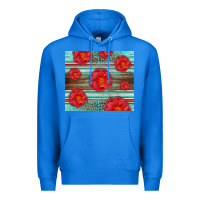 True Royal Western Roses Premium Hoodie - LillyAllenDesigns
