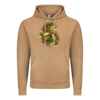 Vintage Camel camouflage and leopard patch  1 Vintage Hoodie - BundleAndBundleShop