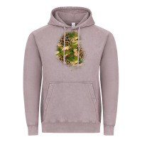 Vintage Zinc camouflage and leopard patch  1 Vintage Hoodie - BundleAndBundleShop