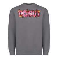 Storm donut with donut and hearts Heavyweight Sweatshirt - AdoDesignShop