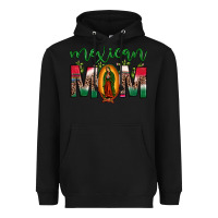 Black mexican mom our lady of guadalupe leopard Heavyweight Hoodie - JahusDesignShop