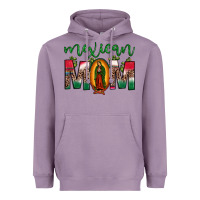 Lavender mexican mom our lady of guadalupe leopard Heavyweight Hoodie - JahusDesignShop
