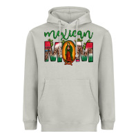 Moon Dust mexican mom our lady of guadalupe leopard Heavyweight Hoodie - JahusDesignShop