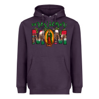 Plum mexican mom our lady of guadalupe leopard Heavyweight Hoodie - JahusDesignShop