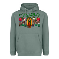 Sage mexican mom our lady of guadalupe leopard Heavyweight Hoodie - JahusDesignShop