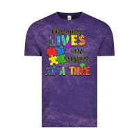 Cloud Purple Changing lives one session at a time Vintage Tee - FaDigitalArtStudio