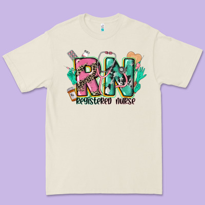 Registered Nurse Premium Tee Designed By Cowgirlartshop