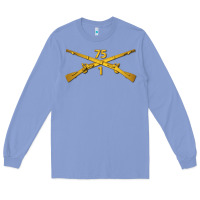 Colony Blue 1st bn 75th infantry regiment ranger branch wo txt Long Sleeve Tee - maiPhamDesign