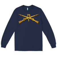 Navy 1st bn 75th infantry regiment ranger branch wo txt Long Sleeve Tee - maiPhamDesign