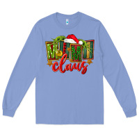 Colony Blue christmas mimi claus Long Sleeve Tee - FaDigitalArtStudio