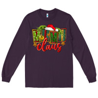Plum christmas mimi claus Long Sleeve Tee - FaDigitalArtStudio