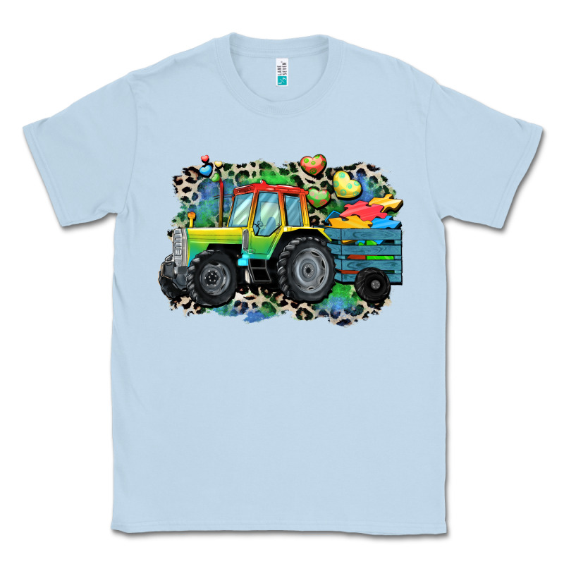 Autism Farm Tractor Classic Tee by CowGirlArtShop | Teevron