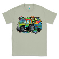 Matcha Autism farm tractor Classic Tee - CowGirlArtShop
