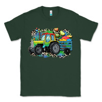 Sports Green Autism farm tractor Classic Tee - CowGirlArtShop