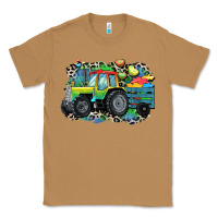 Toasted Coconut Autism farm tractor Classic Tee - CowGirlArtShop