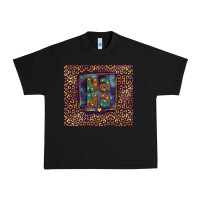 Black Leopard mama Urban Heavy Tee - FaDigitalArtStudio