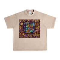 French Oak Leopard mama Urban Heavy Tee - FaDigitalArtStudio