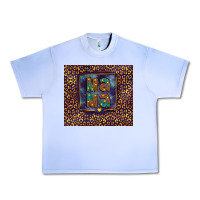 Grape Ice Leopard mama Urban Heavy Tee - FaDigitalArtStudio