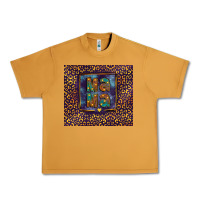 Peanut Butter Leopard mama Urban Heavy Tee - FaDigitalArtStudio