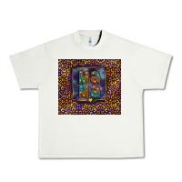 Pistachio Leopard mama Urban Heavy Tee - FaDigitalArtStudio
