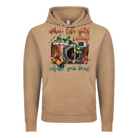 Vintage Coffee When Life Gets Blurry Adjust Your Focus Vintage Camera Vintage Hoodie - FaDigitalArtStudio